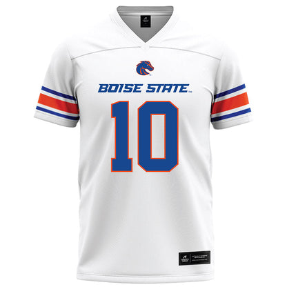 Boise State - NCAA Football : Cash Herrera - White Football Jersey-0