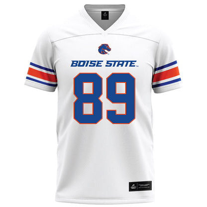 Boise State - NCAA Football : AJ Logan - White Football Jersey-0