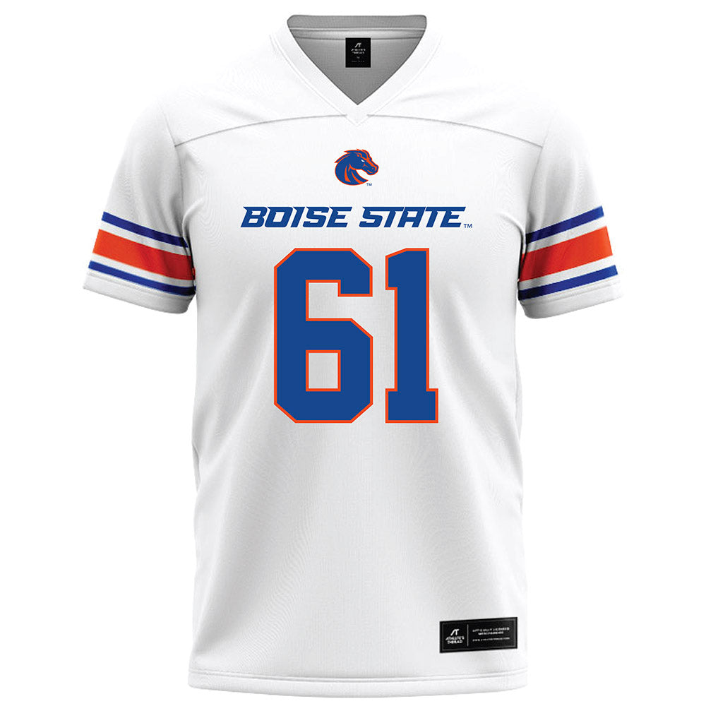 Boise State - NCAA Football : Caden Kellow - White Football Jersey-0
