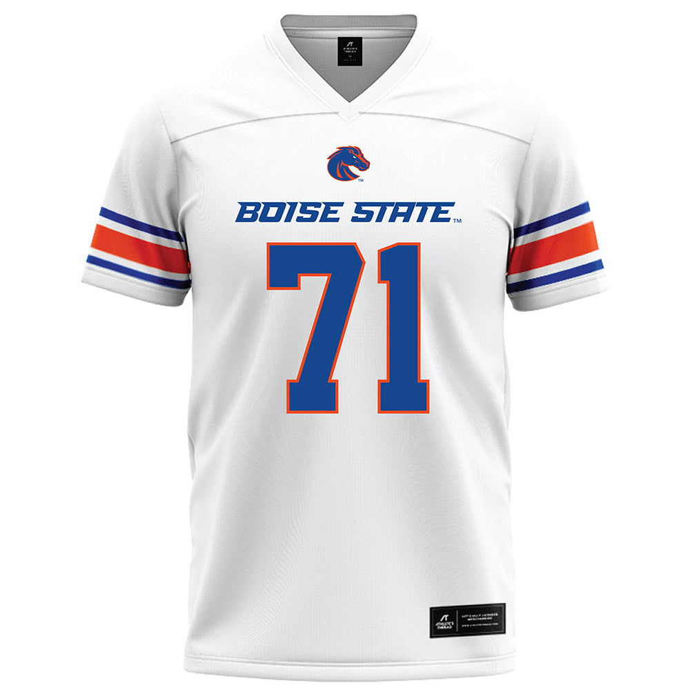 Boise State - NCAA Football : Miles Walker - White Football Jersey-0