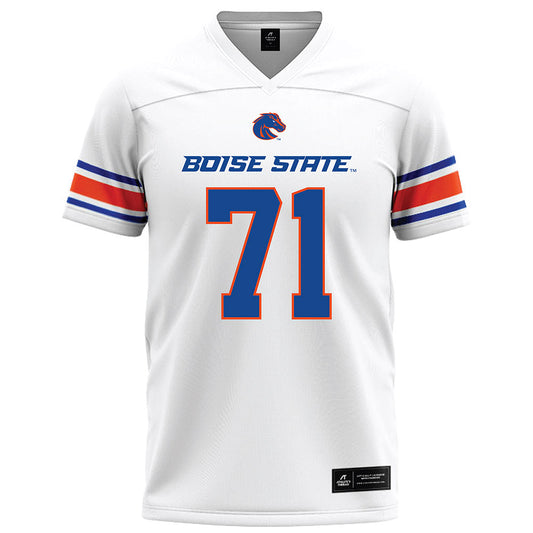 Boise State - NCAA Football : Miles Walker - White Football Jersey-0