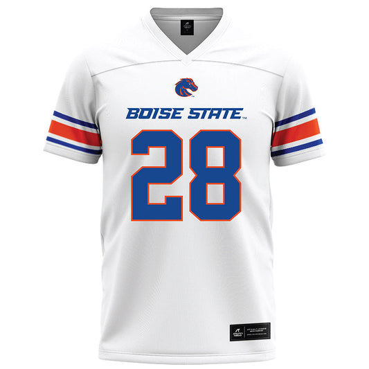 Boise State - NCAA Football : Seth Knothe - White Football Jersey