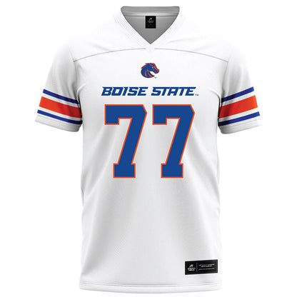 Boise State - NCAA Football : Kole Cronin - White Football Jersey-0