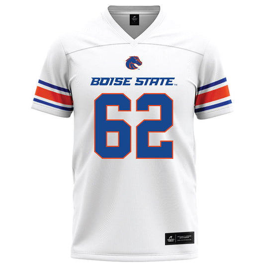 Boise State - NCAA Football : Rogelio Carreon - White Football Jersey