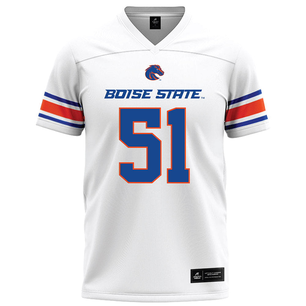 Boise State - NCAA Football : Roman Caywood - White Football Jersey