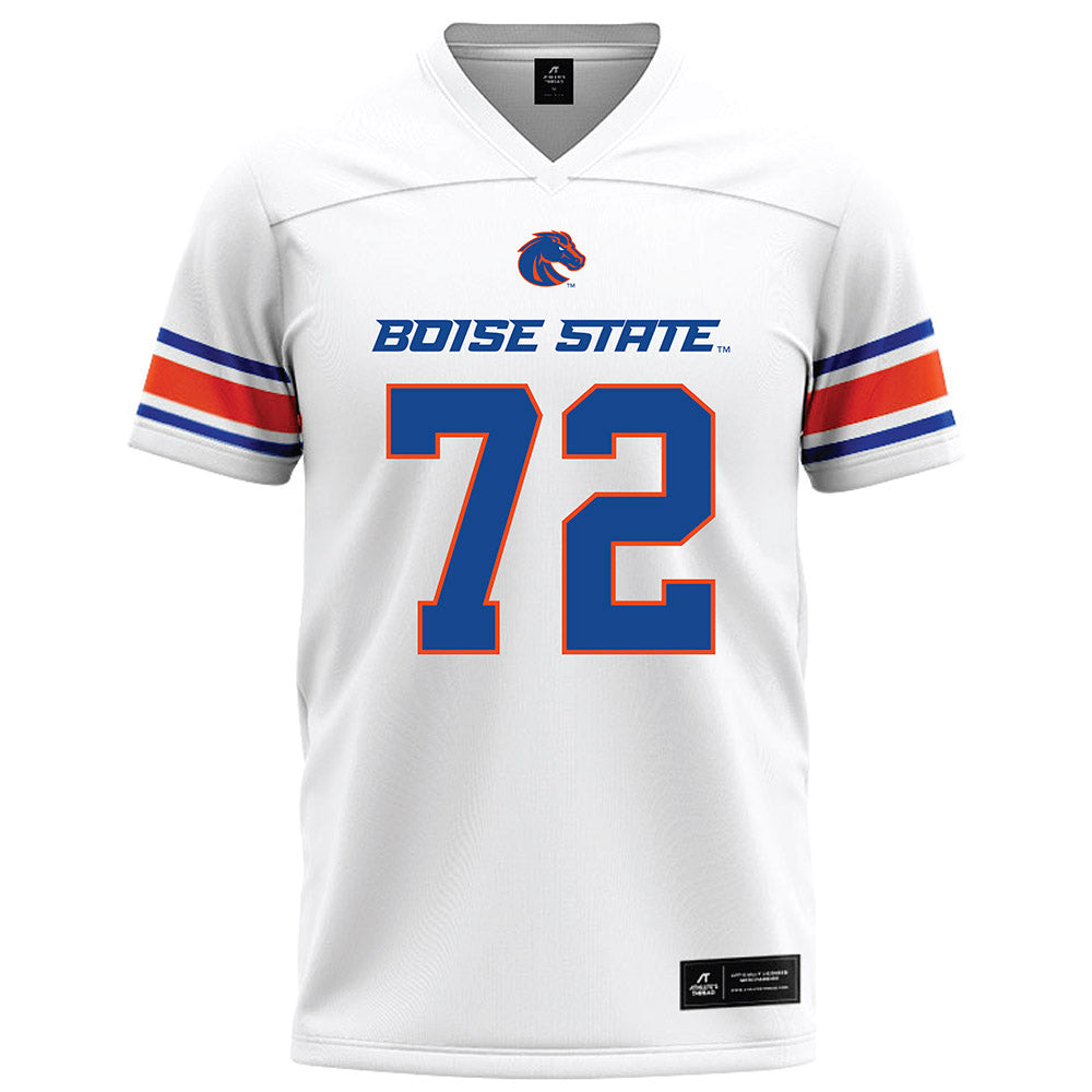 Boise State - NCAA Football : Daniil Starykh - White Football Jersey-0