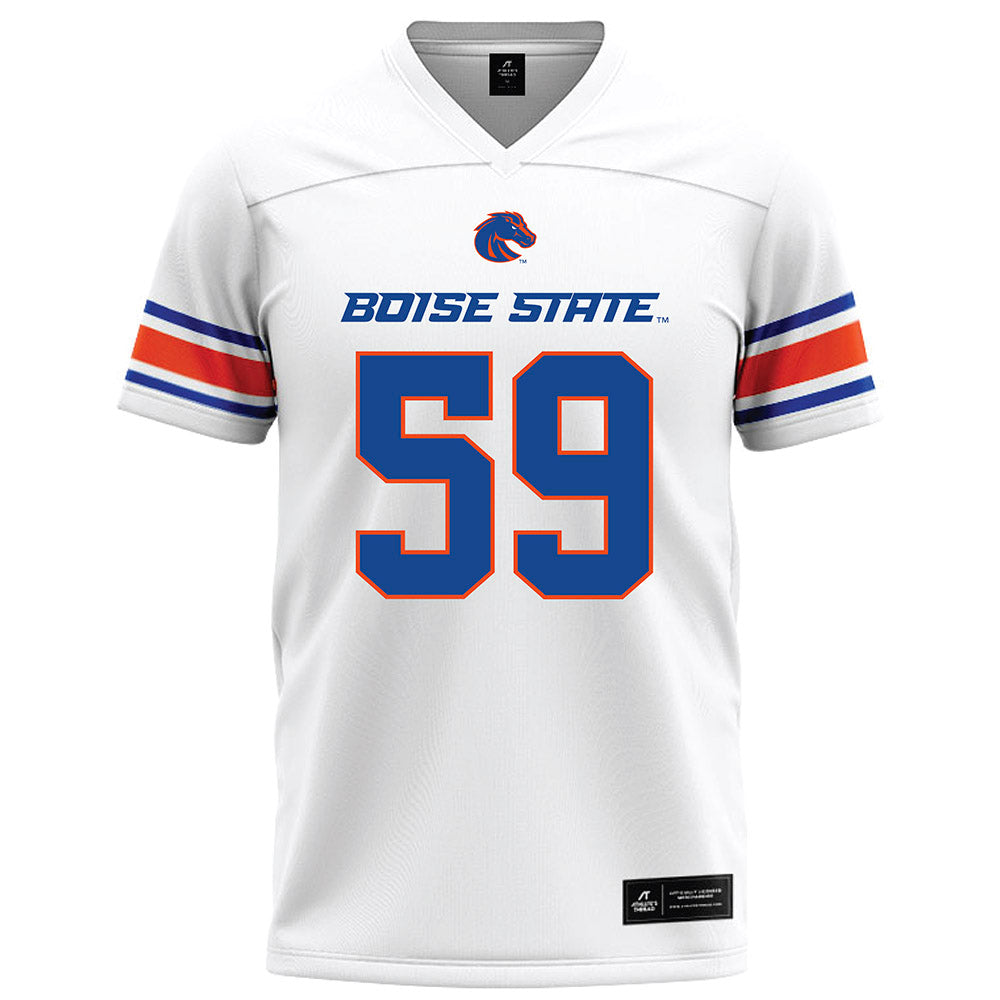 Boise State - NCAA Football : Jameson Perry - White Football Jersey-0
