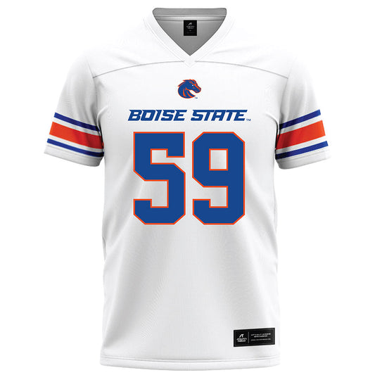 Boise State - NCAA Football : Jameson Perry - White Football Jersey-0