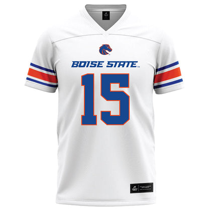 Boise State - NCAA Football : Qumonte Williams Jr - White Football Jersey-0