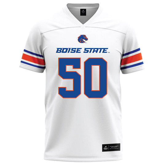 Boise State - NCAA Football : Jaden Williams - White Football Jersey-0