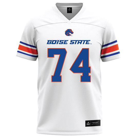 Boise State - NCAA Football : Connor Gilbreath - White Football Jersey