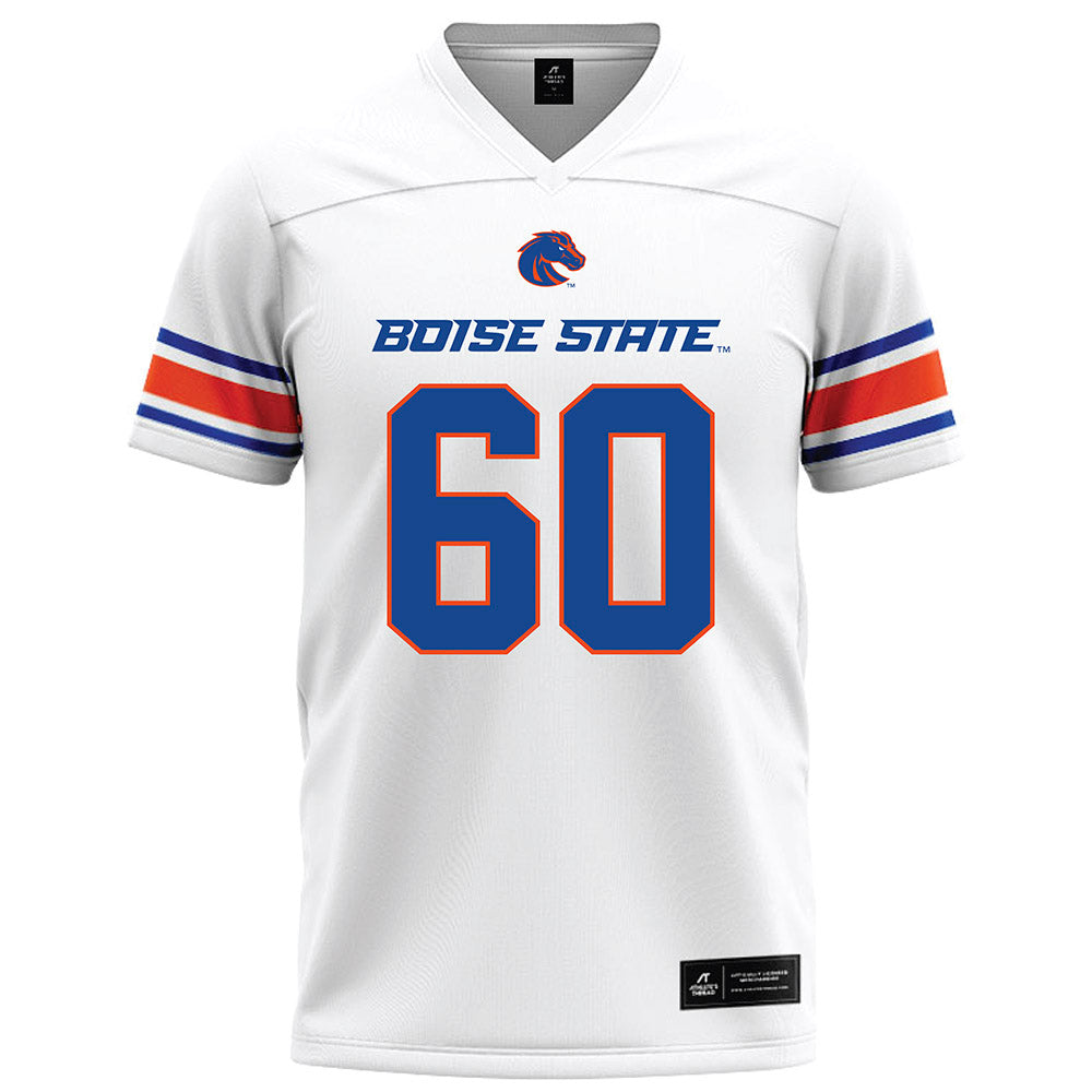 Boise State - NCAA Football : Tyler Himebauch - White Football Jersey-0