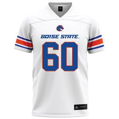 Boise State - NCAA Football : Tyler Himebauch - White Football Jersey-0
