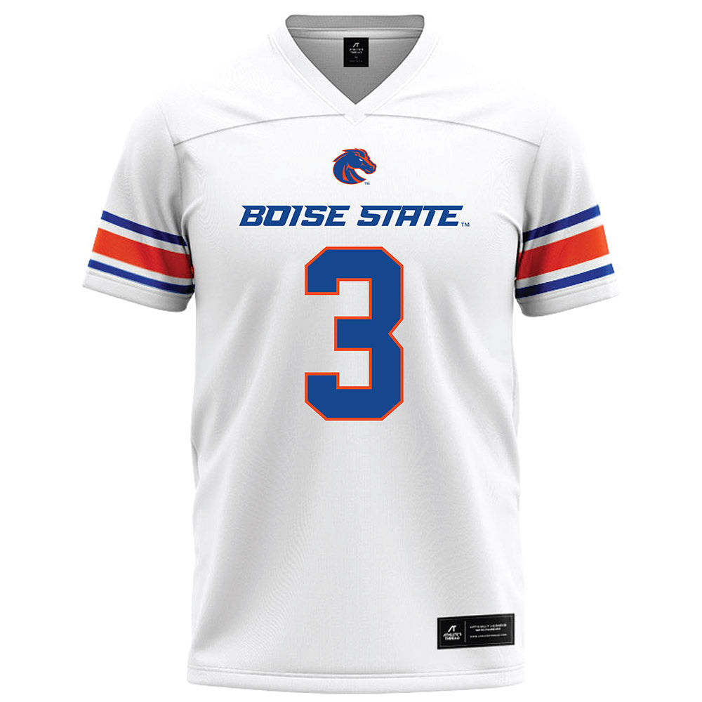 Boise State - NCAA Football : Cameron Bates - White Football Jersey-0