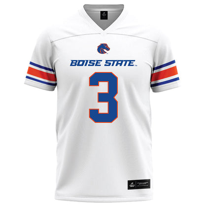 Boise State - NCAA Football : Cameron Bates - White Football Jersey-0