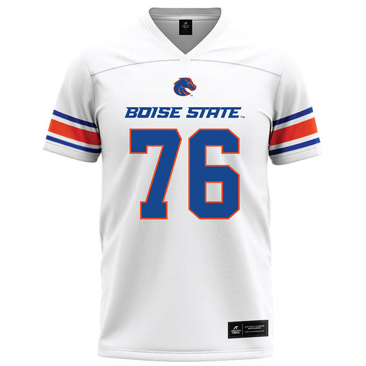 Boise State - NCAA Football : Gregory Bienvenue - White Football Jersey-0