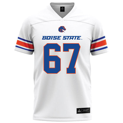 Boise State - NCAA Football : Jason Steele - White Football Jersey