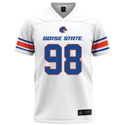 Boise State - NCAA Football : Bethel Imasuen - White Football Jersey-0