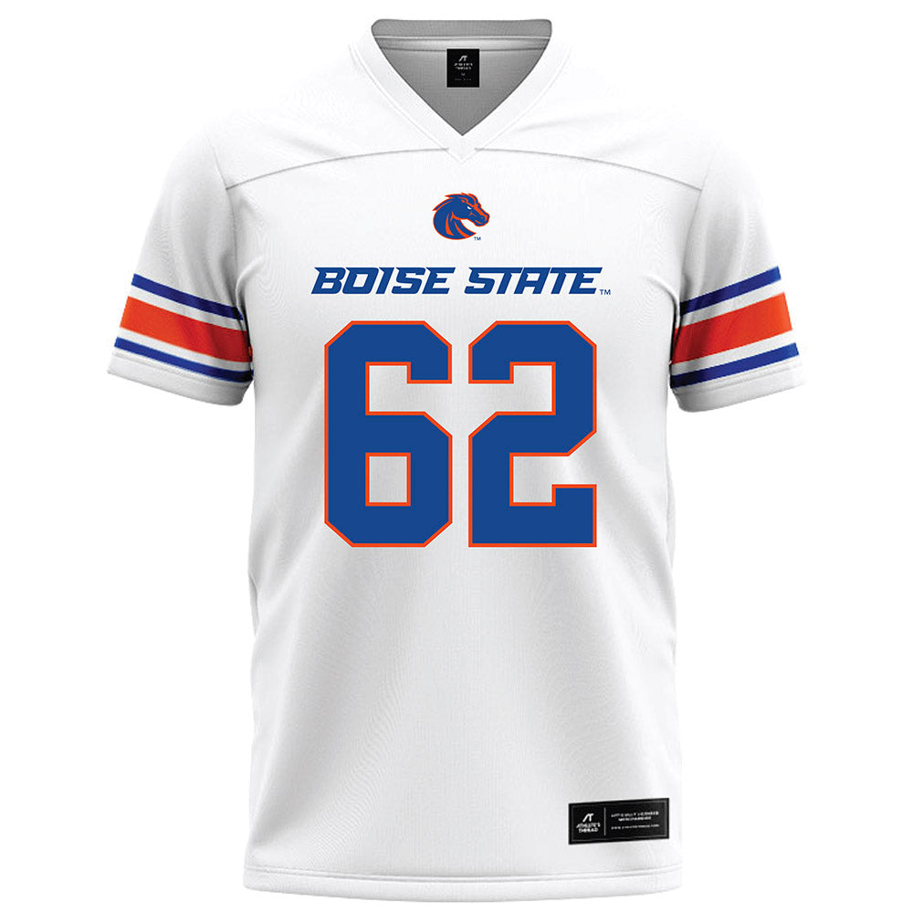 Boise State - NCAA Football : Roger Carreon - White Football Jersey-0