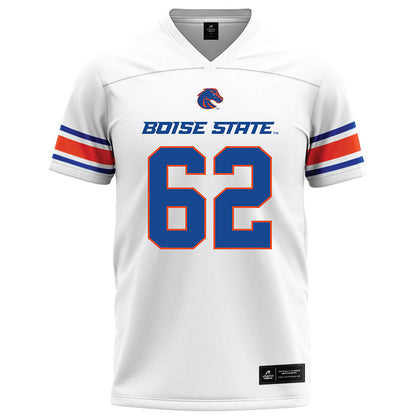 Boise State - NCAA Football : Roger Carreon - White Football Jersey-0