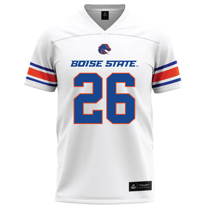 Boise State - NCAA Football : Khai Taylor - White Football Jersey