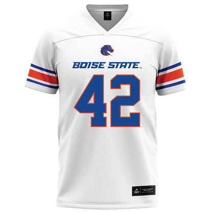 Boise State - NCAA Football : Zyhaire Lewis - White Football Jersey-0