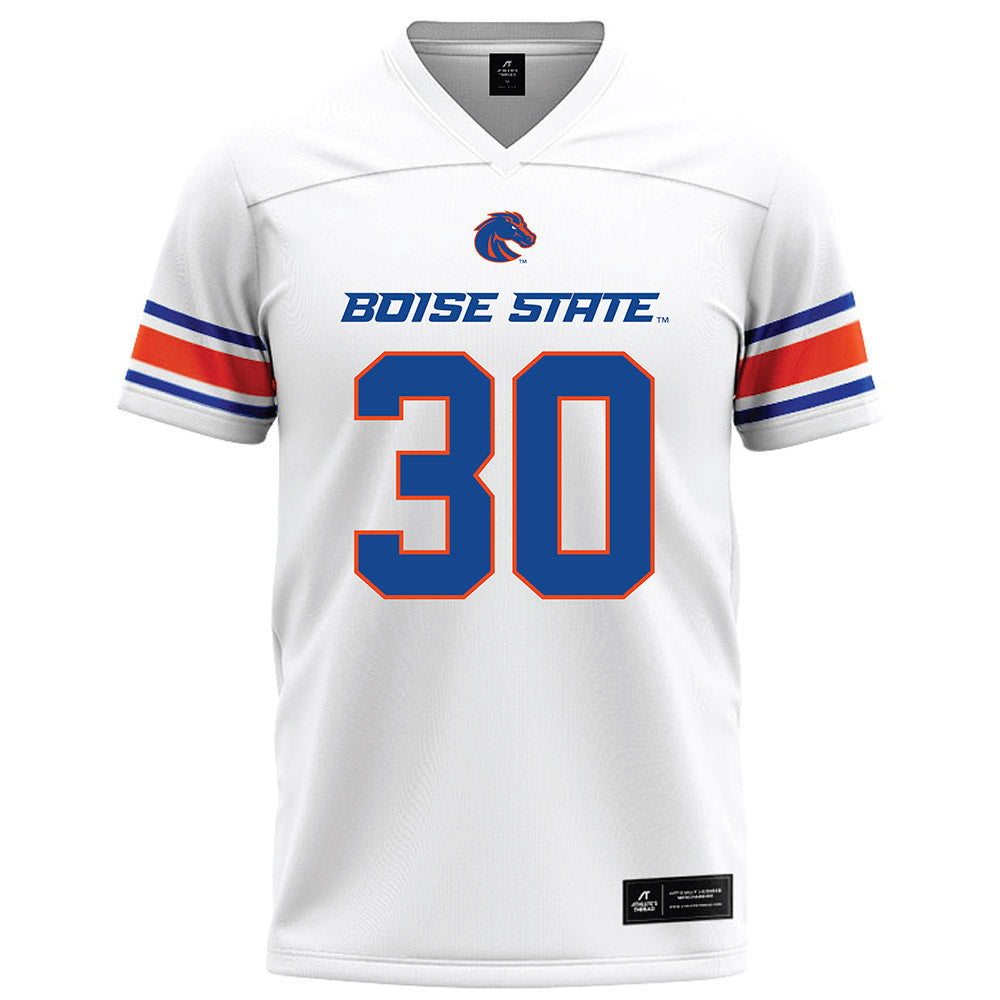 Boise State - NCAA Football : Adam Auston - White Football Jersey-0