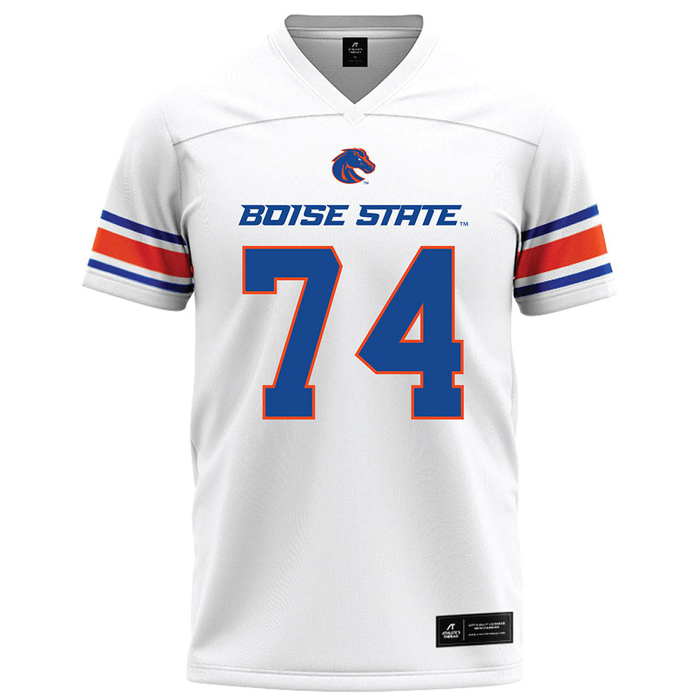 Boise State - NCAA Football : Alma Taleni - White Football Jersey-0