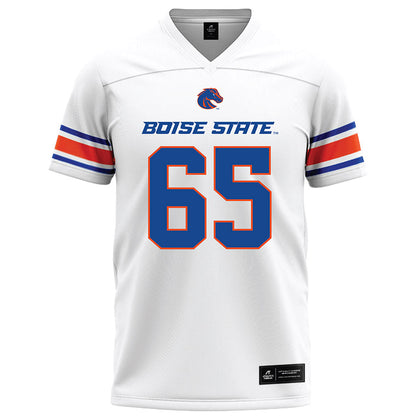Boise State - NCAA Football : Ashton Kershner - White Football Jersey-0