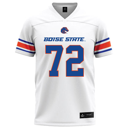 Boise State - NCAA Football : Zach Holmes - White Football Jersey