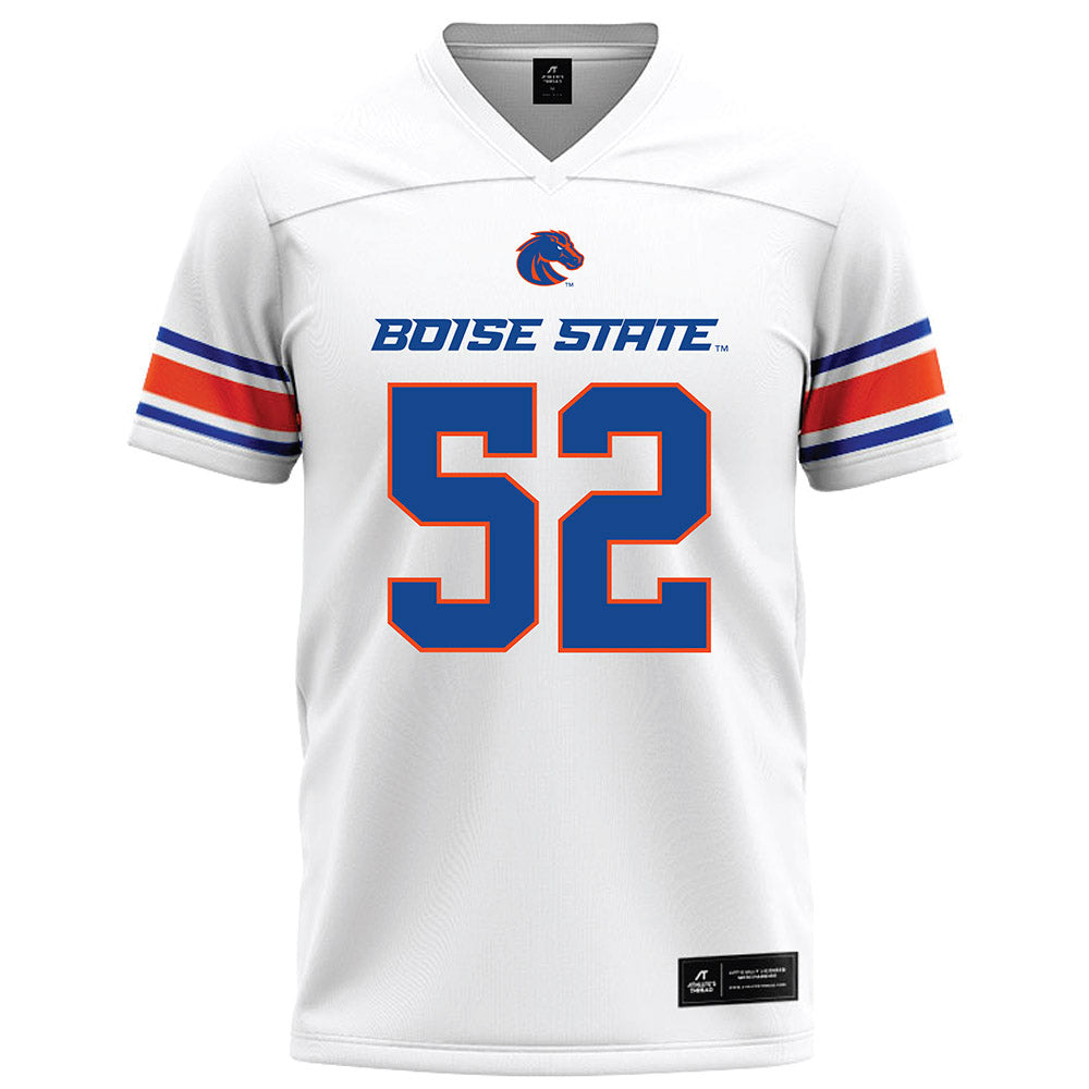 Boise State - NCAA Football : Stewart Taufa - White Football Jersey-0