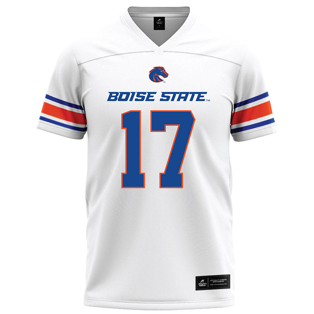 Boise State - NCAA Football : Clay Martineau - White Football Jersey