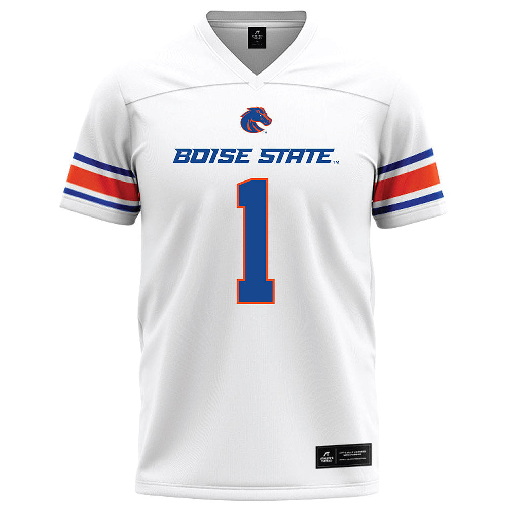 Boise State - NCAA Football : Boen Phelps - White Football Jersey-0