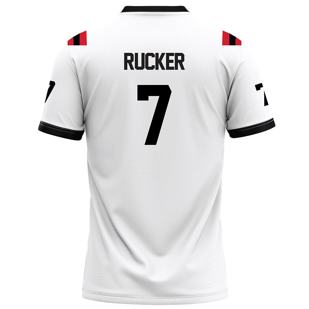 Arkansas State - NCAA Football : Corey Rucker - White Football Jersey