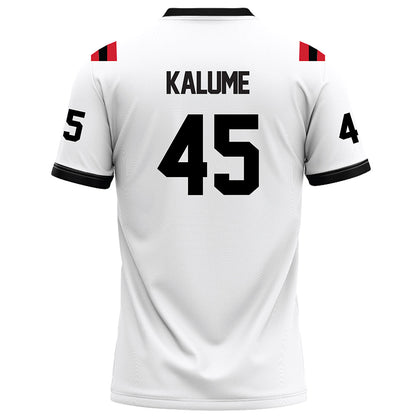 Arkansas State - NCAA Football : Nicolas Kalume - White Football Jersey-1