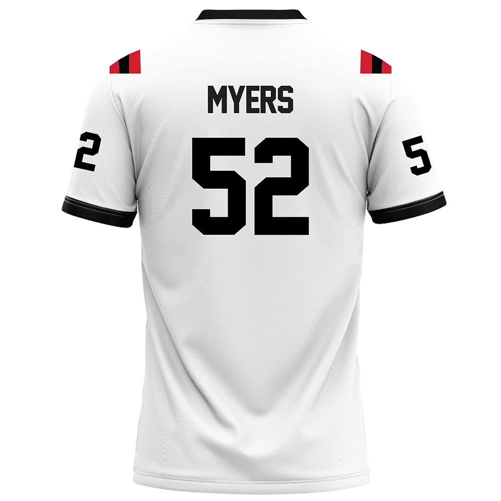 Arkansas State - NCAA Football : Mason Myers - White Football Jersey
