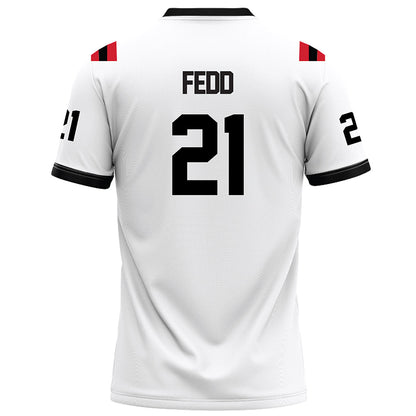 Arkansas State - NCAA Football : Deshaun Fedd - White Football Jersey-1