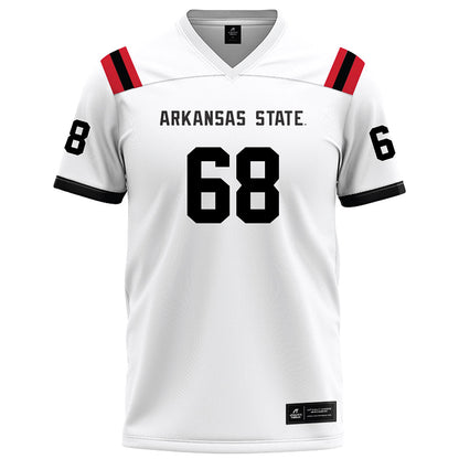 Arkansas State - NCAA Football : Tristian Smith - White Football Jersey