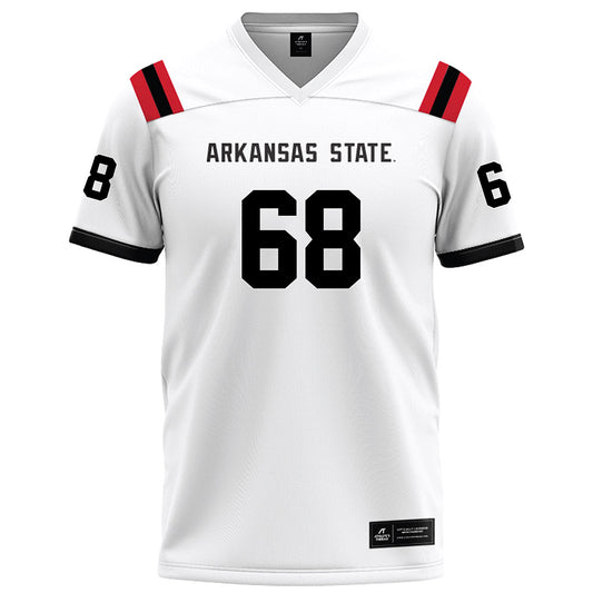 Arkansas State - NCAA Football : Tristian Smith - White Football Jersey