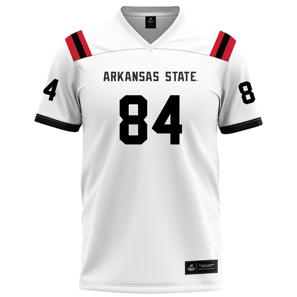 Arkansas State - NCAA Football : Reed Linder - White Football Jersey