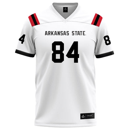 Arkansas State - NCAA Football : Reed Linder - White Football Jersey
