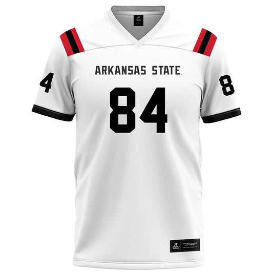 Arkansas State - NCAA Football : Reed Linder - White Football Jersey