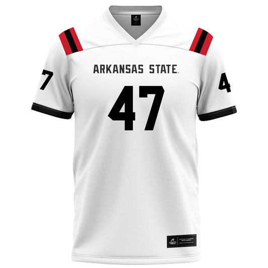 Arkansas State - NCAA Football : Melvin Bridges III - White Football Jersey-0