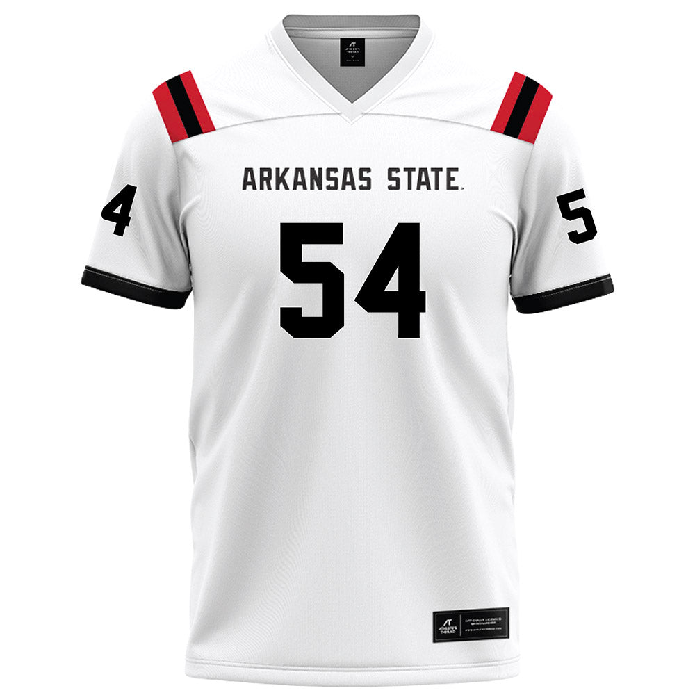 Arkansas State - NCAA Football : Ryan Reese - White Football Jersey-0