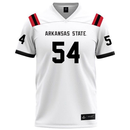 Arkansas State - NCAA Football : Ryan Reese - White Football Jersey-0
