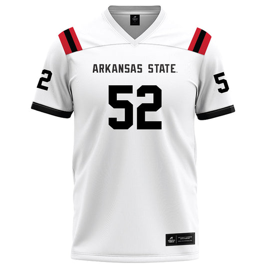 Arkansas State - NCAA Football : Mason Myers - White Football Jersey