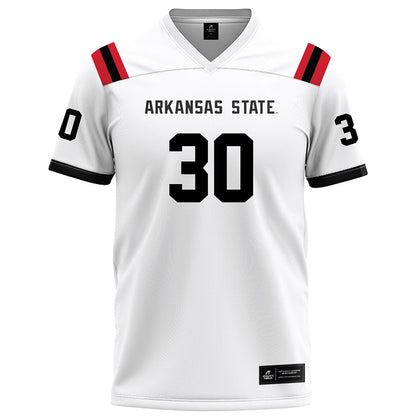 Arkansas State - NCAA Football : Damon Sisa - White Football Jersey