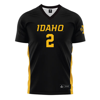 Idaho - NCAA Women's Soccer : Makenna Stuart - Black Soccer Jersey-0