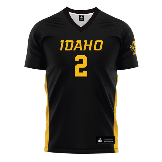 Idaho - NCAA Women's Soccer : Makenna Stuart - Black Soccer Jersey-0