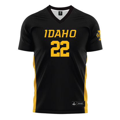 Idaho - NCAA Women's Soccer : Mia Boltz - Black Soccer Jersey-0